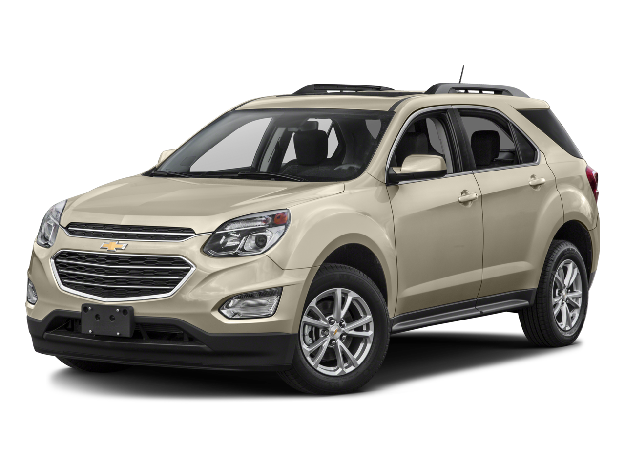 2016 Chevrolet Equinox LT in Silver Ice Metallic — front three-quarter view