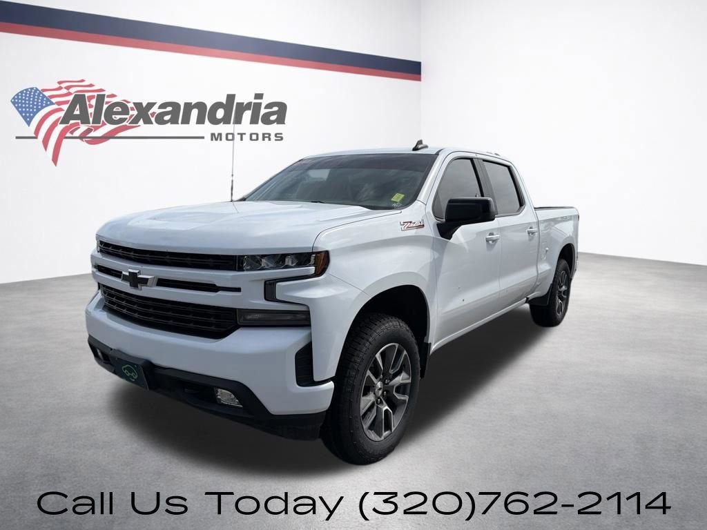 2021 Chevrolet Silverado 1500 RST in Summit White — front three-quarter view