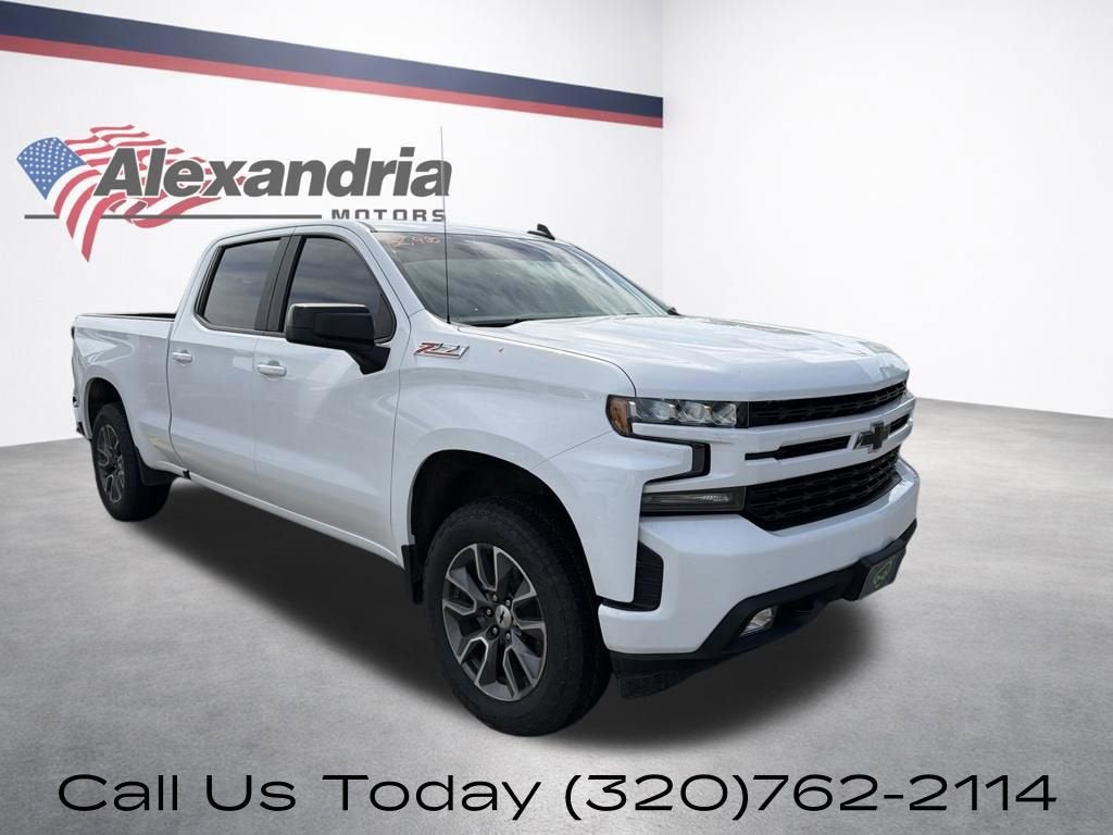 2021 Chevrolet Silverado 1500 — rear three-quarter view