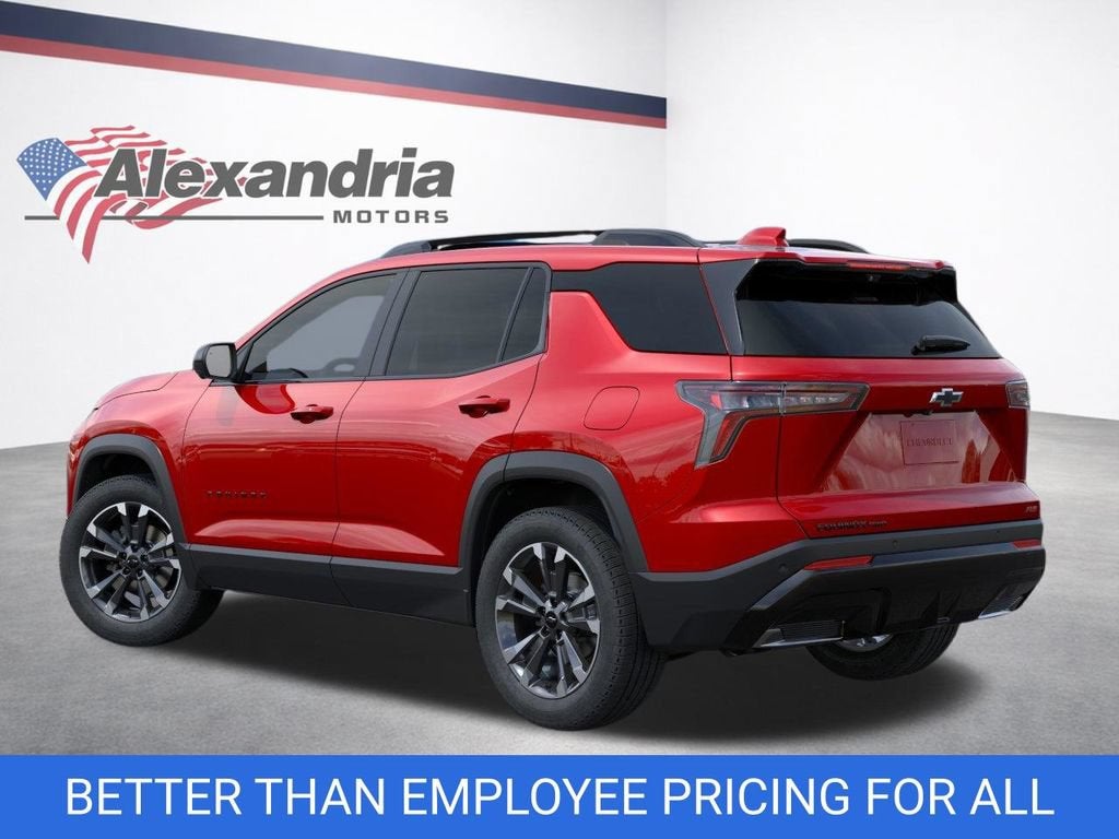 2027 Chevrolet Equinox — rear three-quarter view
