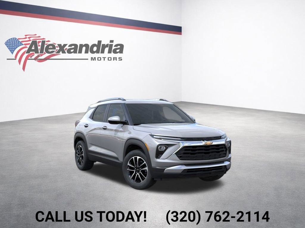 2026 Chevrolet Trailblazer LT in Sterling Gray Metallic — front three-quarter view